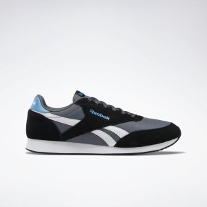 Reebok Royal Classic Jogger 2.0 Turnschuhe Herren - Grau/Schwarz/Blau/Weiß - DE 796-VOJ